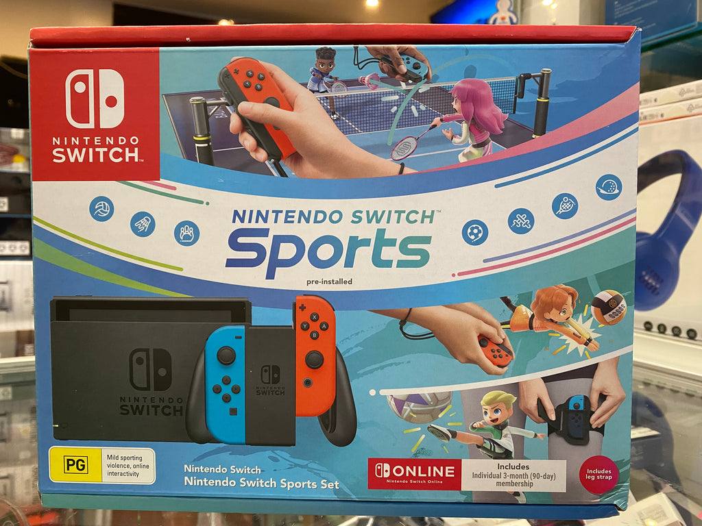 NINTENDO SWITCH V2 with Sports and 3 months Membership NEON – Cool Mobile