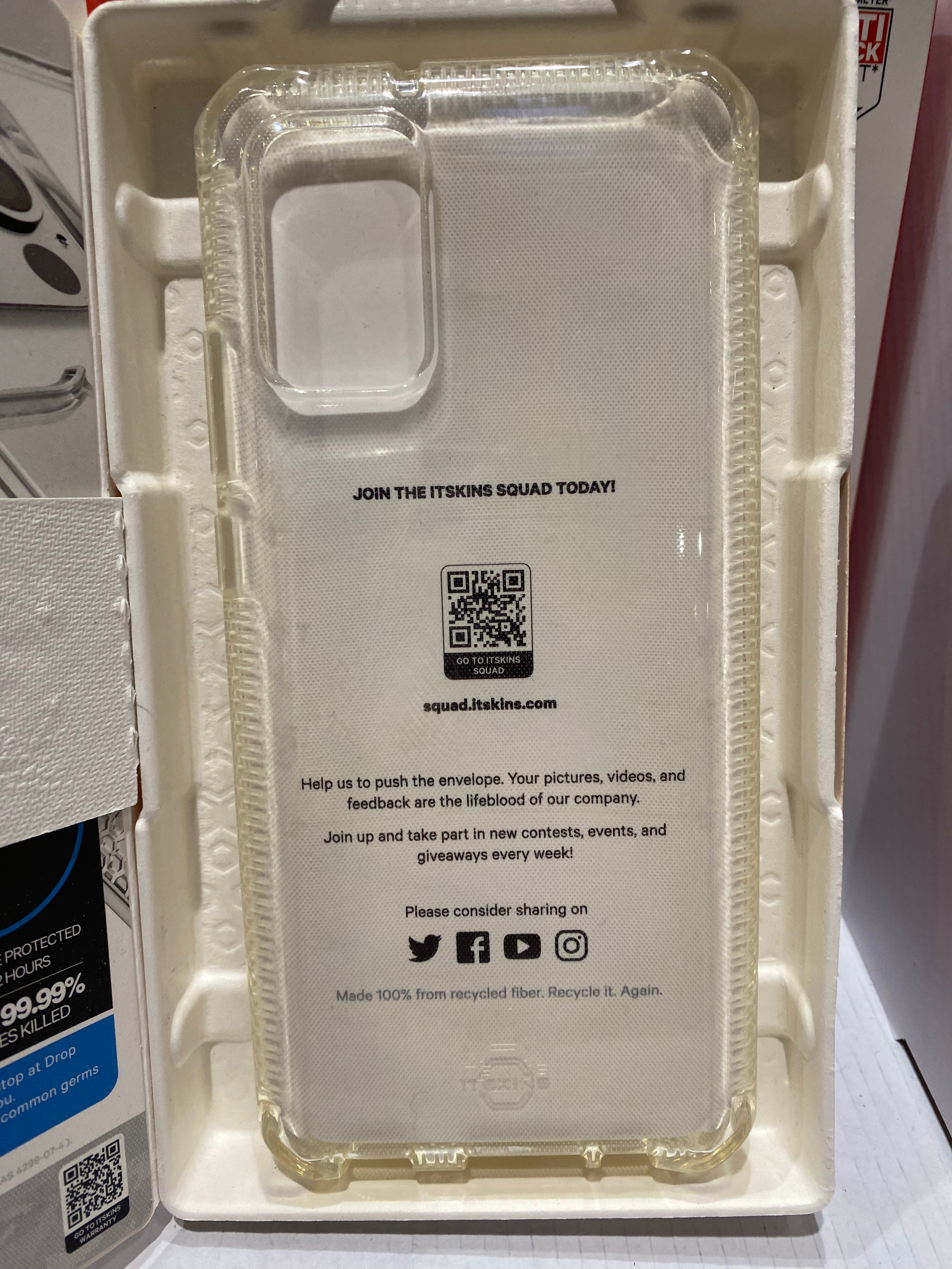 ITSKINS Samsung Galaxy A02S / A03S Spectrum Clear Case