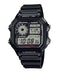 Casio Youth Illuminator World Time Alarm AE-1200WH-1A