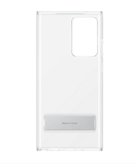Samsung Galaxy Note 20 Ultra / Note 20 Ultra 5G Clear Standing Cover - Genuine + Free Screen Protector