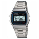 Casio Classic Stainless Steel Digital Unisex Watch - A158WA-1