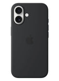 Apple iPhone 16 Silicone Case with MagSafe Genuine - Black