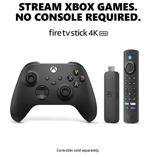 Amazon Fire TV Stick 4K Max (2024) Voice Remote with TV Controls