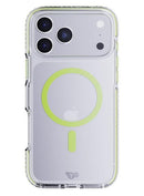 Tech21 Apple  iPhone 17 Pro EvoCrystal Magsafe Case - Clear / Green