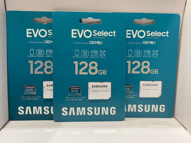 SAMSUNG EVO SELECT 128GB 130MB/S