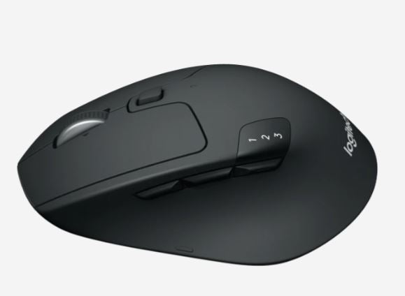 Logitech M720 TRIATHLON Multi-Device Wireless Mouse with Hyper-fast scrolling