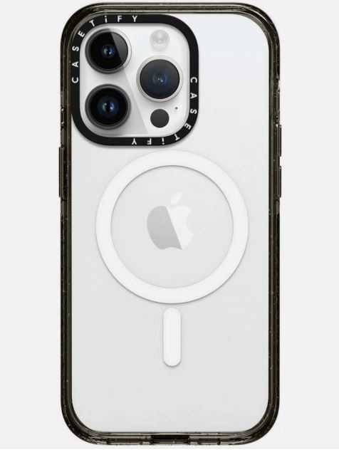 CASETiFY Impact Case (MS) iPhone 15 Pro Max (6.7") Clear/Black