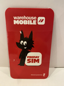 The Warehouse Mobile Sim Card with $25 Combo