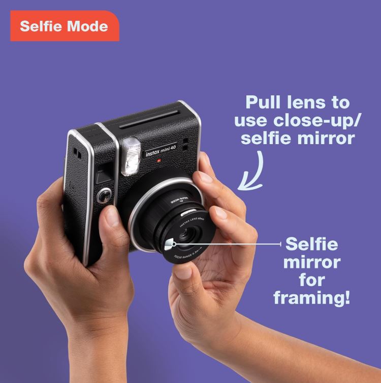 Fujifilm Instax Mini 40 (Films are not Included)