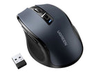 Ugreen USB optical wireless mouse 2.4GHz 4000 DPI black (MU006)