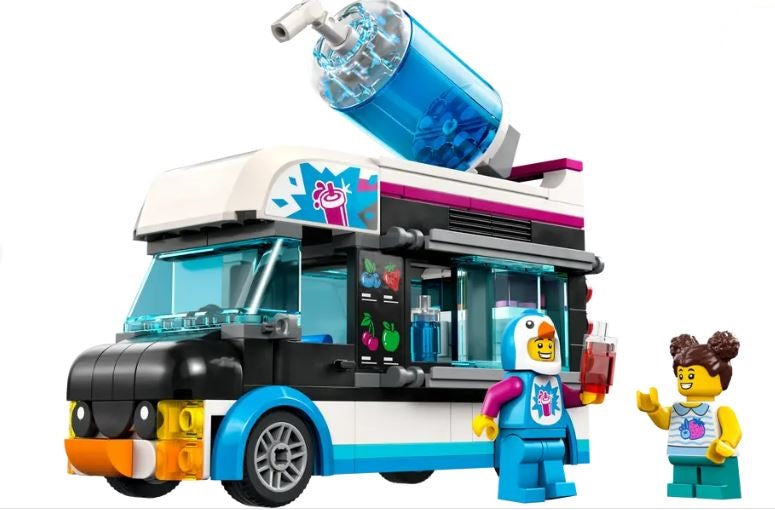 LEGO 60384 City Penguin Slushy Van