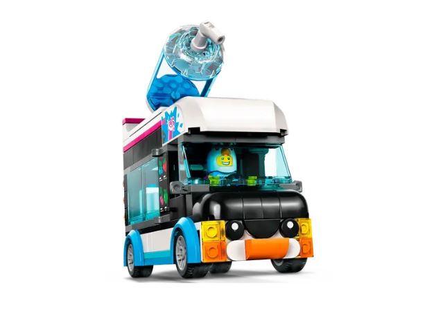 LEGO 60384 City Penguin Slushy Van