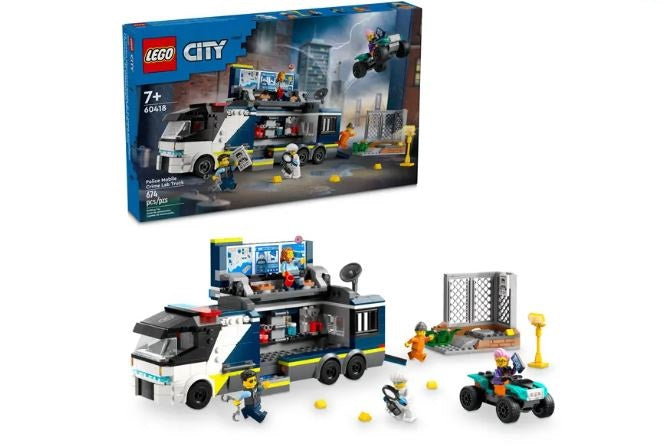 LEGO 60418 City Police Mobile Crime Lab Truck