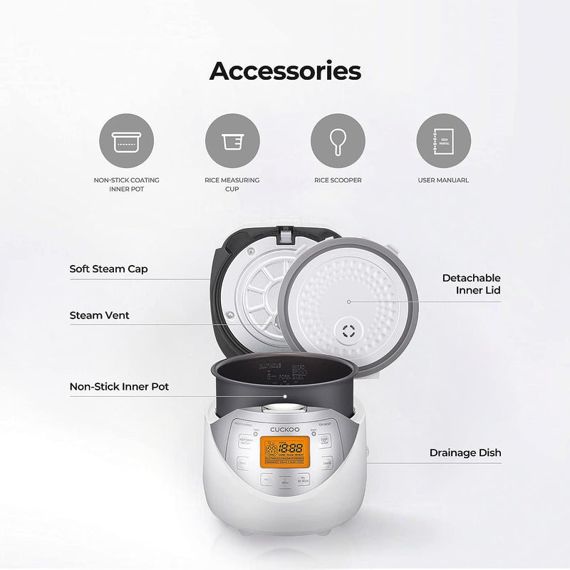 Cuckoo 6-Cup Micom Rice Cooker (CR-0632F)