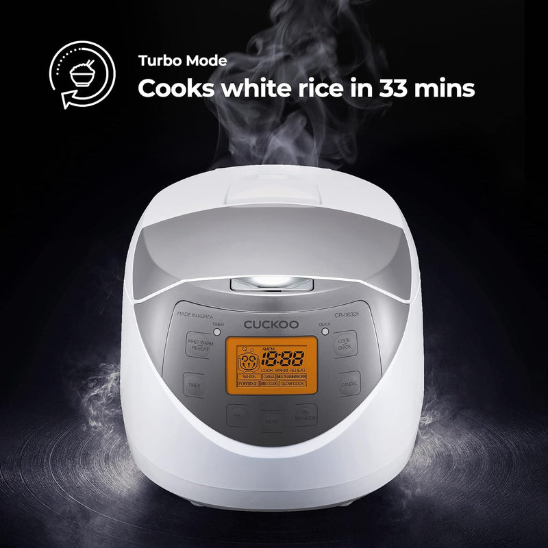 Cuckoo 6-Cup Micom Rice Cooker (CR-0632F)