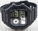 Casio Youth Illuminator World Time Alarm AE-1200WH-1A