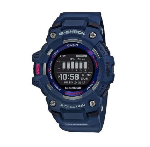 Casio G-SHOCK G-SQUAD GBD100-2D Blue