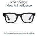 Ray Ban Meta Wayfarer Gen 2 AI Glasses (Matte Black/Clear)