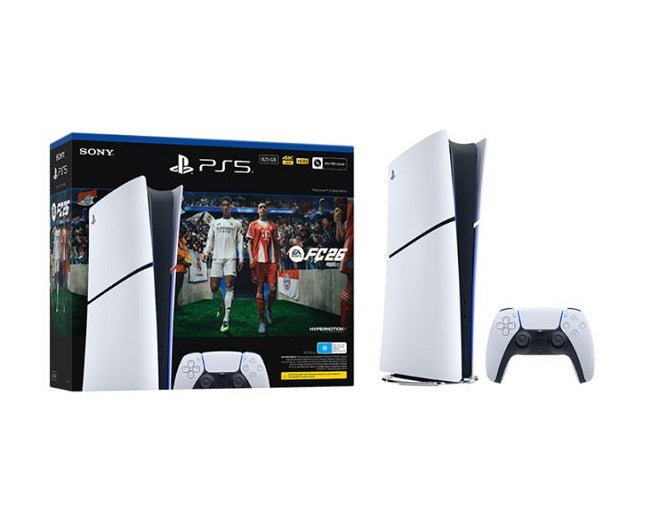 Sony PlayStation 5 (PS5) Slim 825GB Digital Edition 2025 +EA Sports FC 26 Bundle