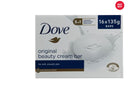 Dove Beauty Cream Bar Original Soap 16 x 135g