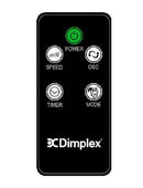Dimplex 25W Electric 15 Speed Home/Bedroom Tower Cooling Fan 26x96cm White
