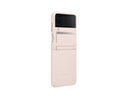 Samsung Galaxy Z Flip 4 Flap Leather Cover Peach