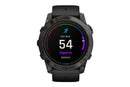 Garmin epix Pro (Gen 2) Sapphire Edition 47mm Carbon Grey DLC Titanium with Black Band