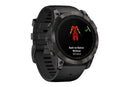 Garmin epix Pro (Gen 2) Sapphire Edition 47mm Carbon Grey DLC Titanium with Black Band