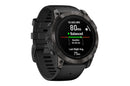 Garmin epix Pro (Gen 2) Sapphire Edition 47mm Carbon Grey DLC Titanium with Black Band