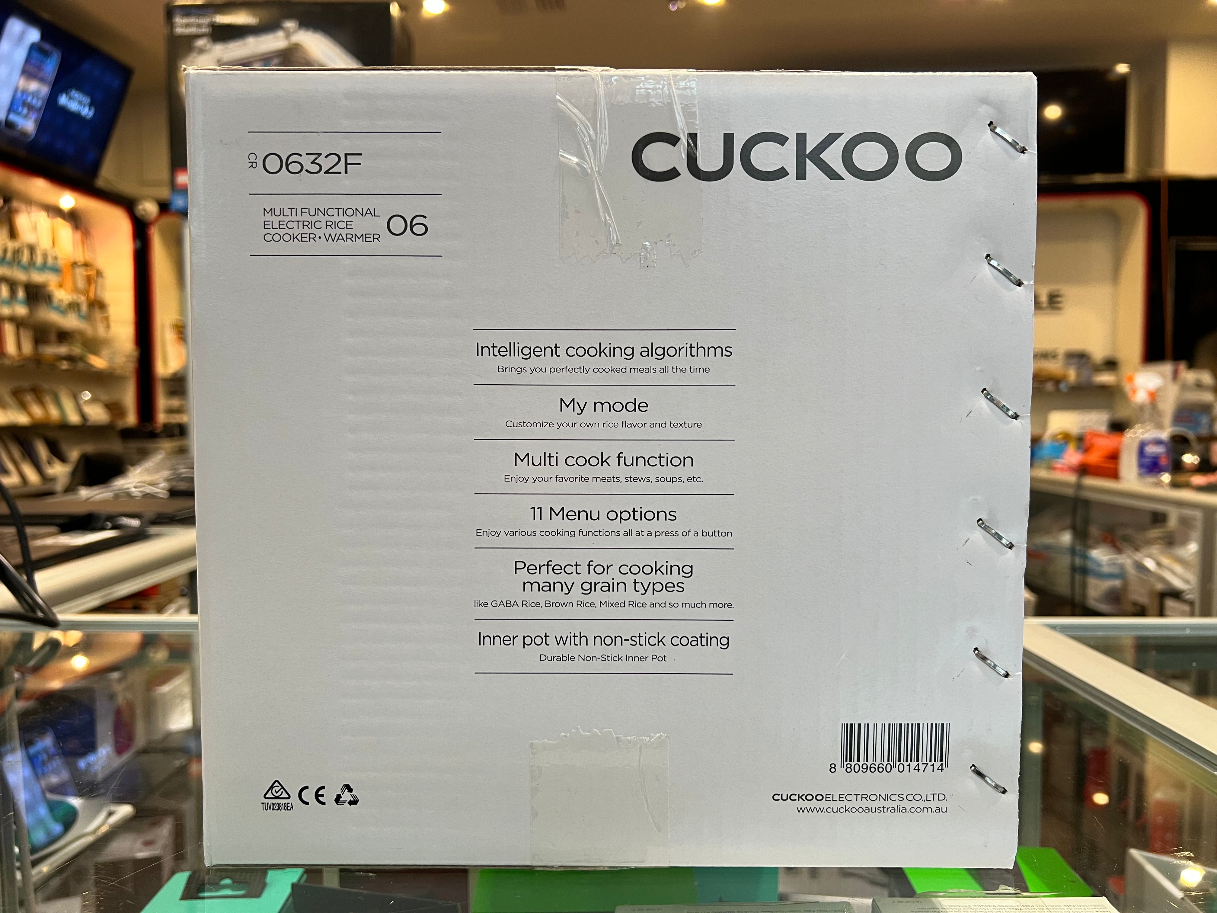 Cuckoo 6-Cup Micom Rice Cooker (CR-0632F)