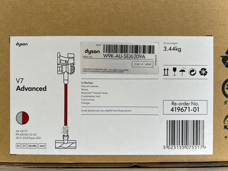 Dyson V7 Advanced Cordless Stick Vacuum