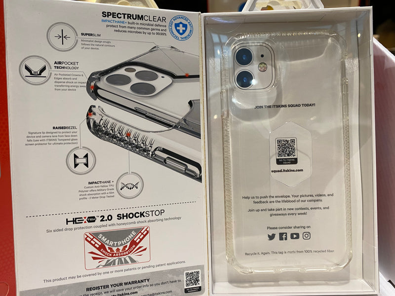 ITSKINS Apple iPhone 11 Spectrum Clear Case