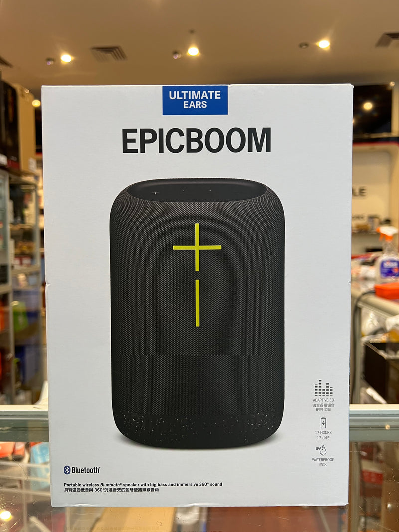 Ultimate Ears UE EPICBOOM Wireless Portable Bluetooth Speaker