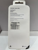 Samsung Galaxy Z Flip Leather Cover Case - Black Genuine