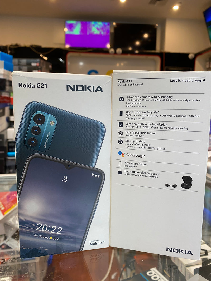 Nokia G21 4G Dual (64GB/ 4GB RAM) Nordic Blue