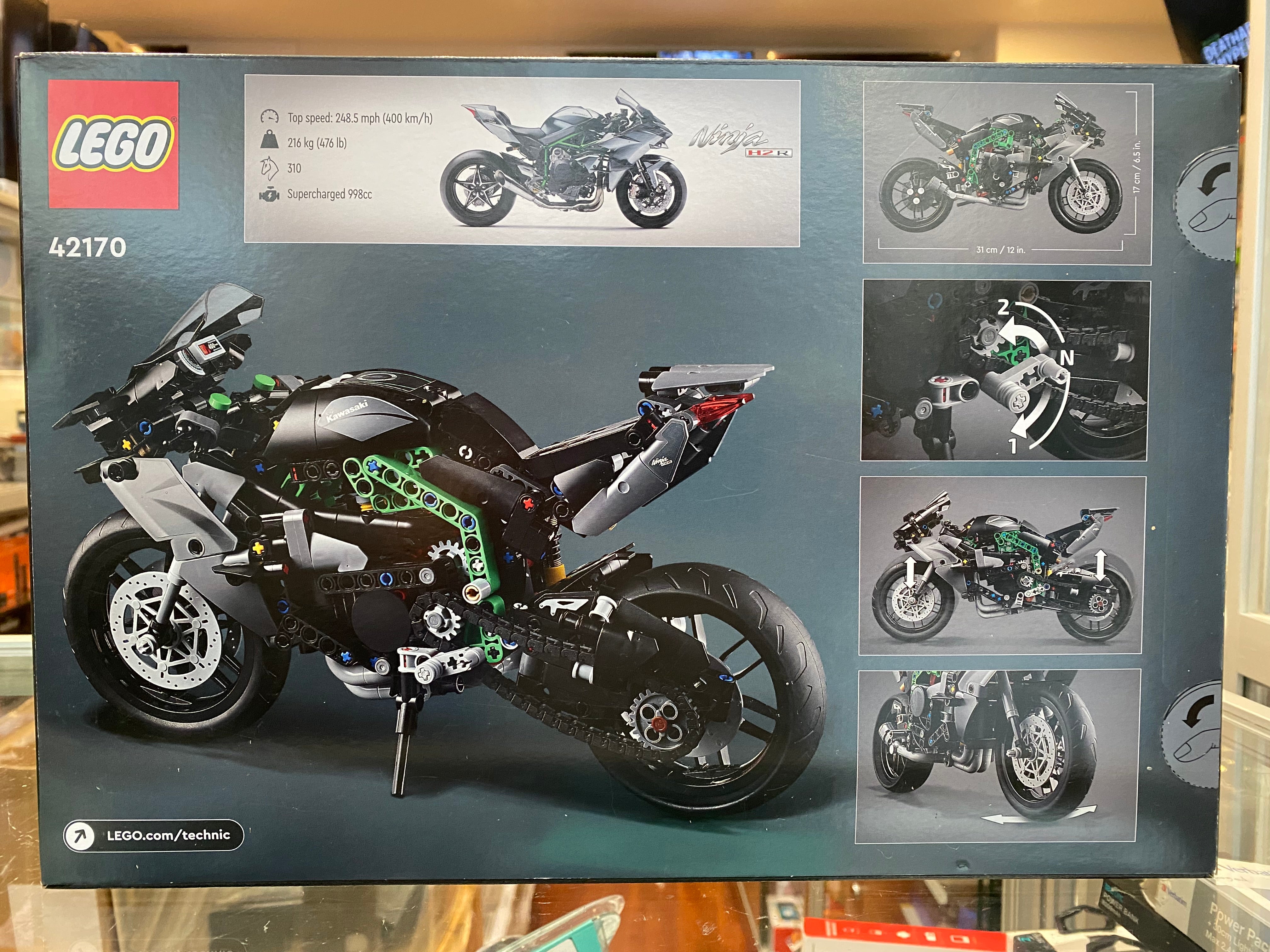 LEGO 42170 Technic Kawasaki Ninja H2R