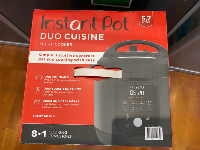 Instant Pot Duo Cuisine 8 In 1 Cooker 5.7L