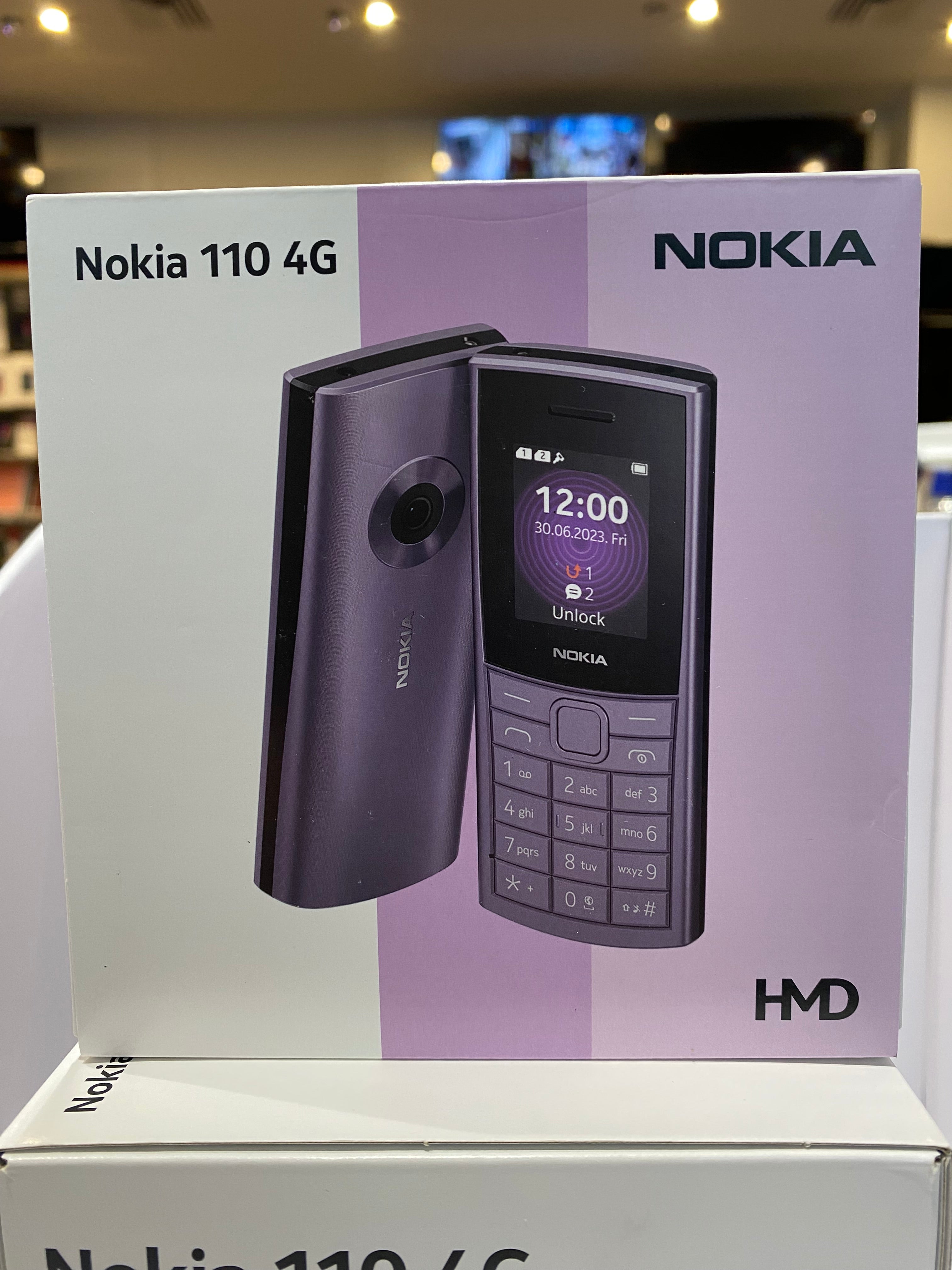 Nokia 110 4G (2023) Dual Sim Feature Phone (Not Smart Phone)