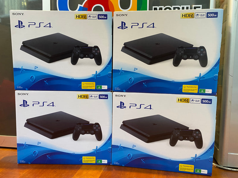 Sony PS4 PlayStation 4 Slim 500GB Jet Black