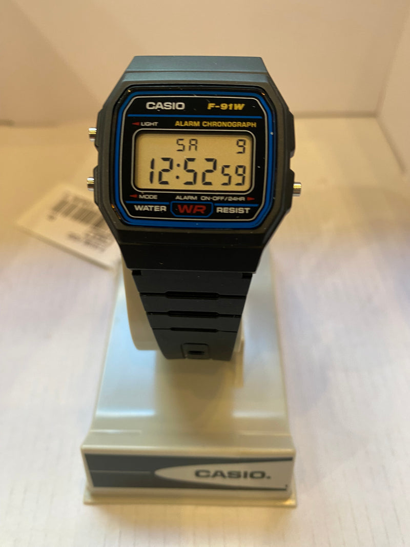 Casio F91W-1 Digital Watch Black