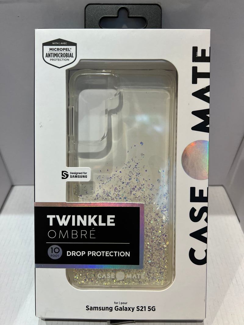 Casemate Samsung Galaxy S21 5G Twinkle Ombre w/Micropel case
