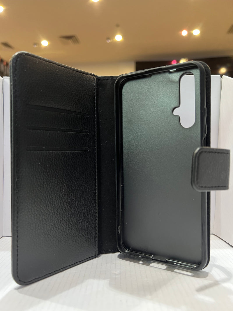 Huawei Nova 5T Good2go 2 in 1 Black Wallet Case