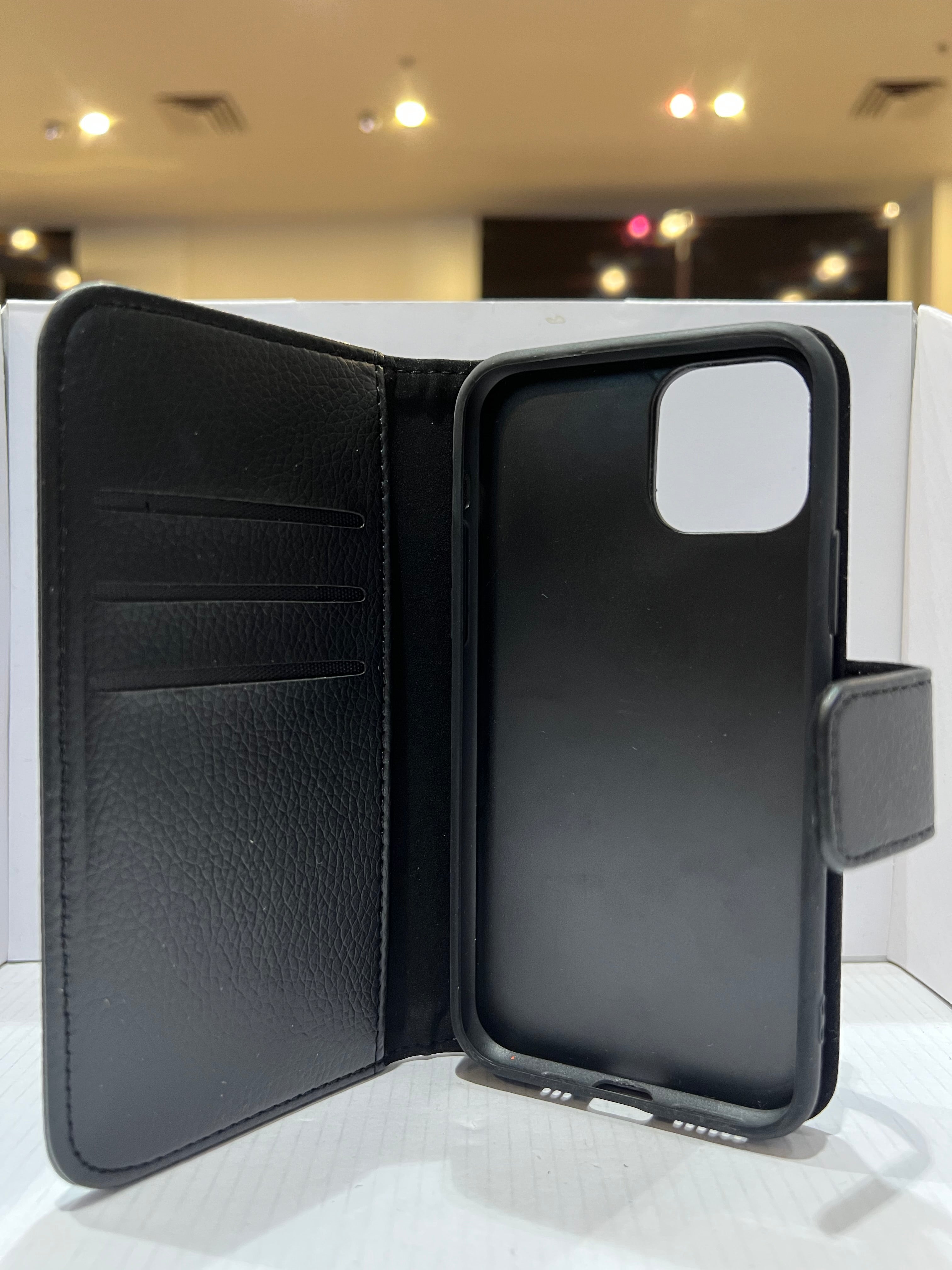 iPhone 12 Pro Max Good2go 2 in 1 Black Wallet Case