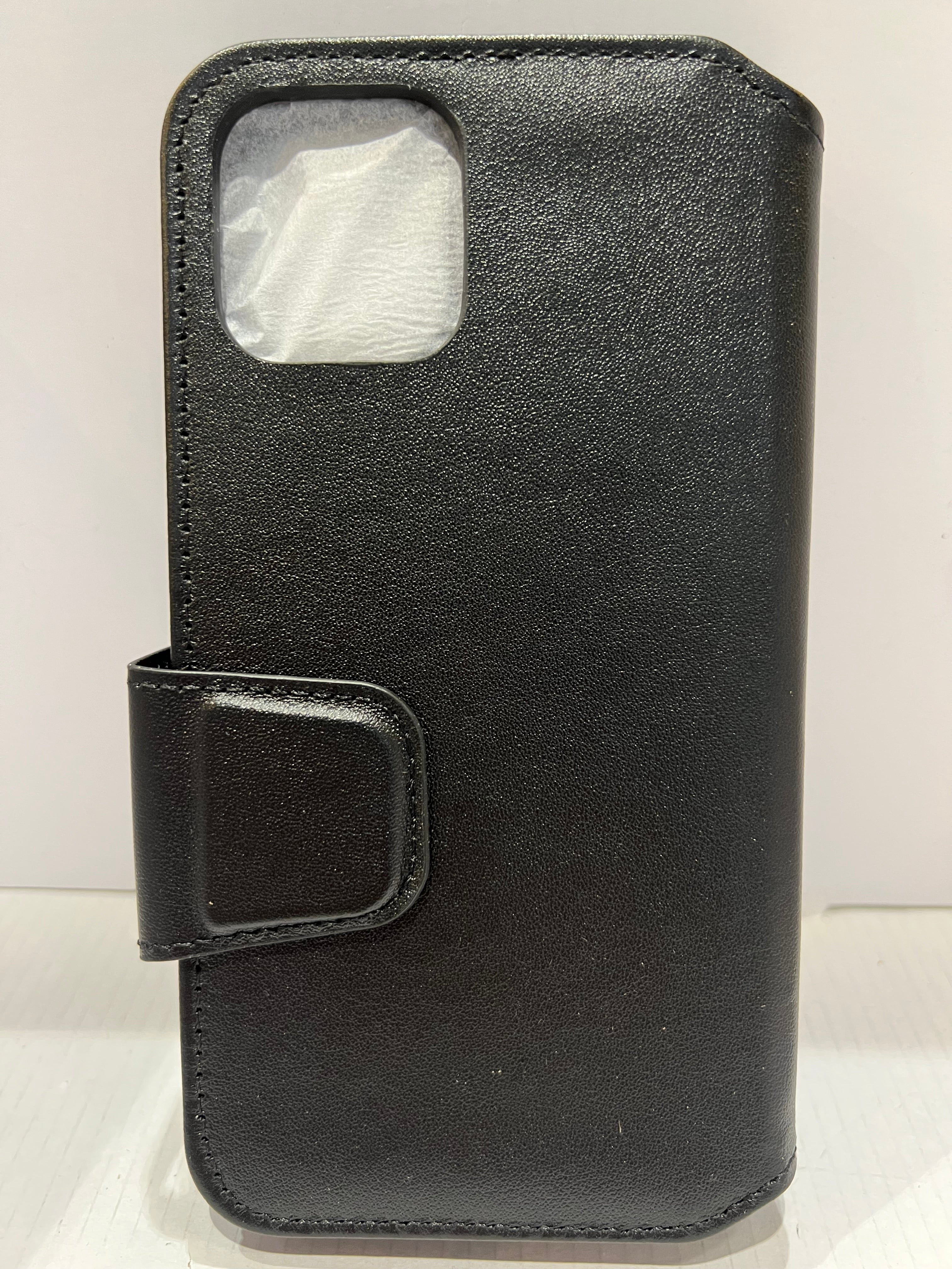 iPhone 12 Pro Max Good2go 2 in 1 Black Wallet Case