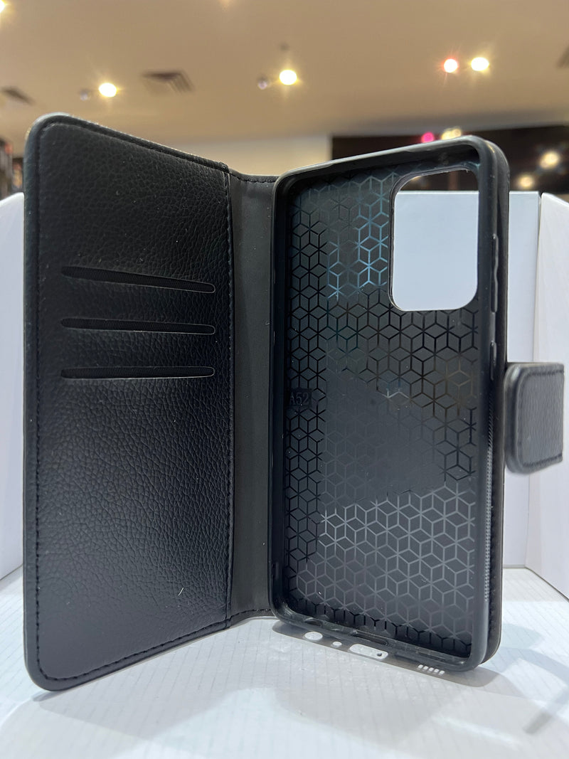 Samsung A52 Mobling 2 in 1 Black Wallet Case