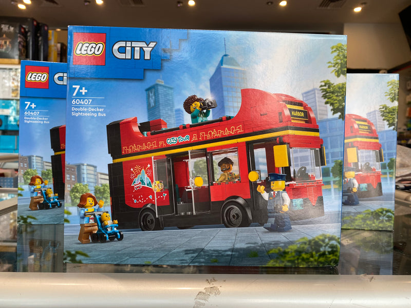 LEGO City 60407 Red Double-decker Sightseeing Bus