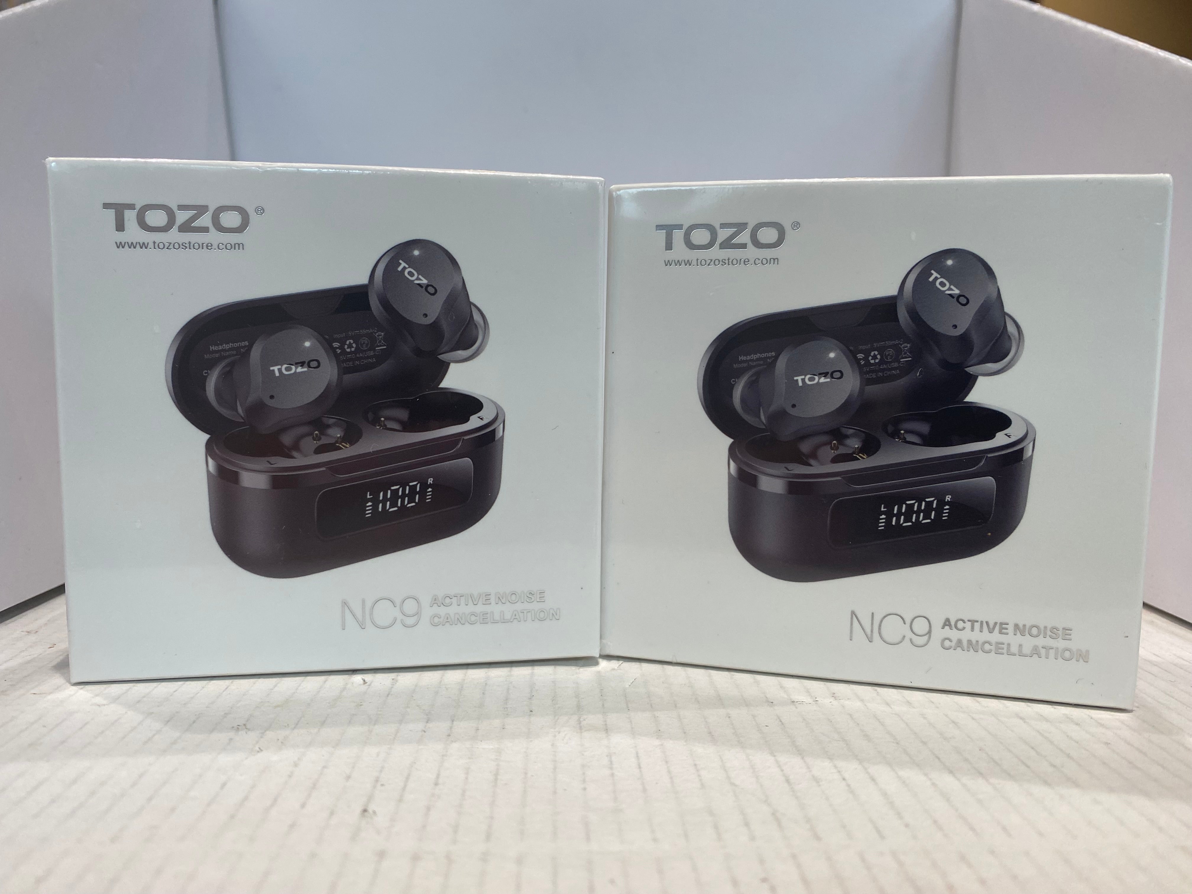 TOZO NC9 Hybrid Active Noise Cancelling Wireless Earbuds