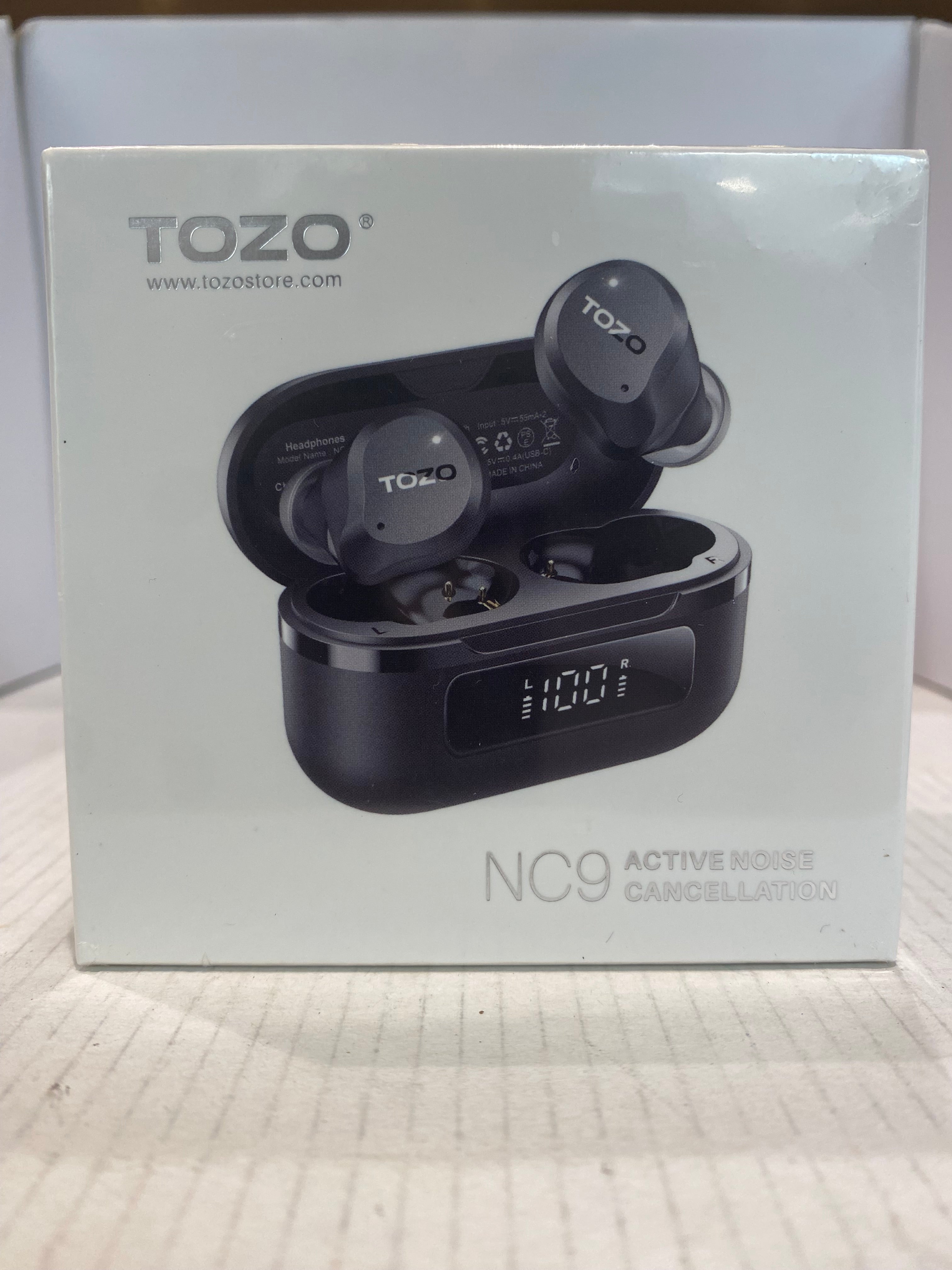 TOZO NC9 Hybrid Active Noise Cancelling Wireless Earbuds