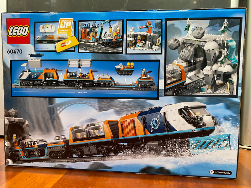 LEGO 60470 CITY Explorers Arctic Polar Express Train