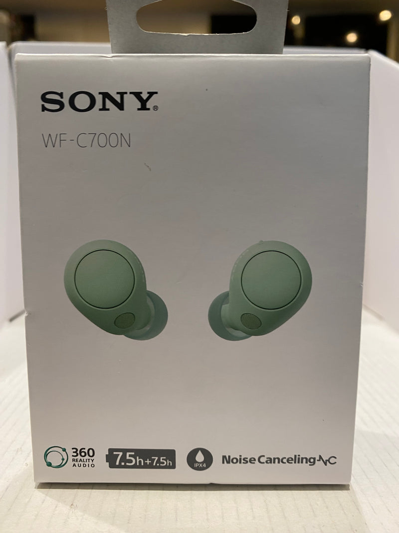 Sony WF-C700N Truly Wireless Noise Cancelling Earbuds (Sage Green)